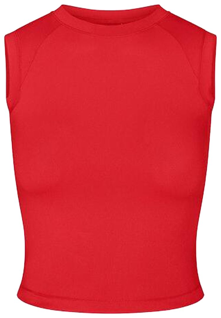 NikeSKIMS Airy Muscle T Shirt Ruby