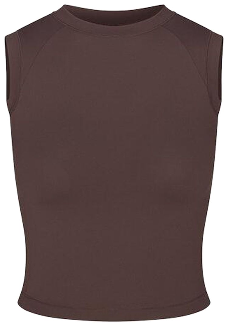 NikeSKIMS Airy Muscle T Shirt Dark Sepia