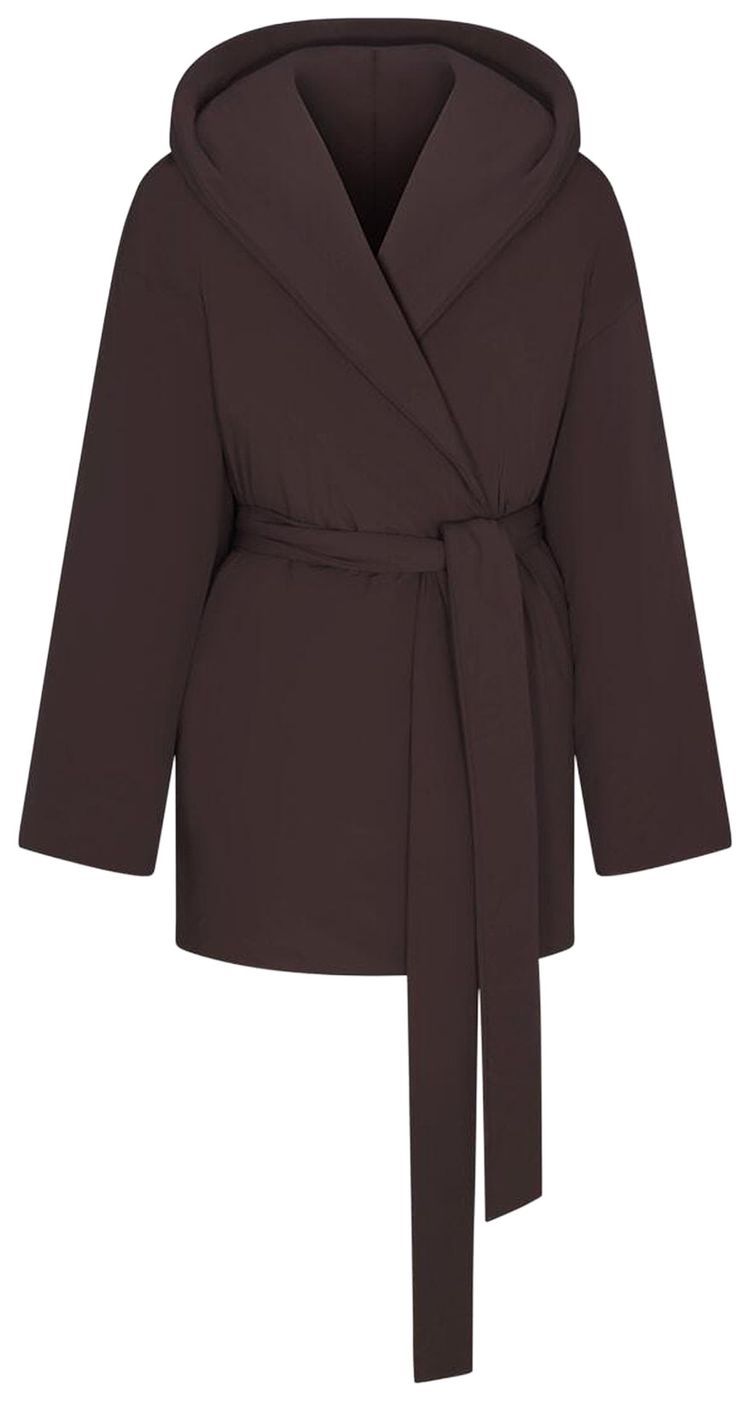 NikeSKIMS Woven Nylon Wrap Coat Phoenix