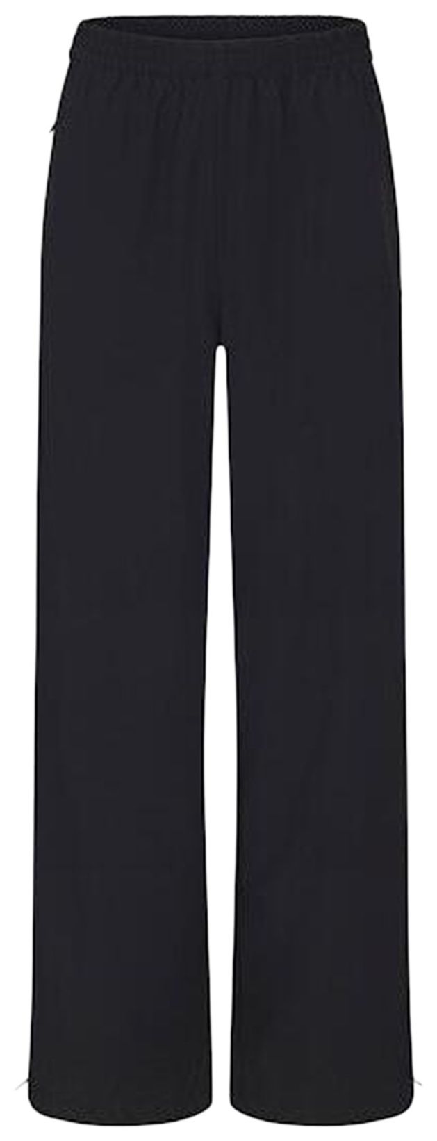 NikeSKIMS Woven Nylon Oversized Track Pants Obsidian