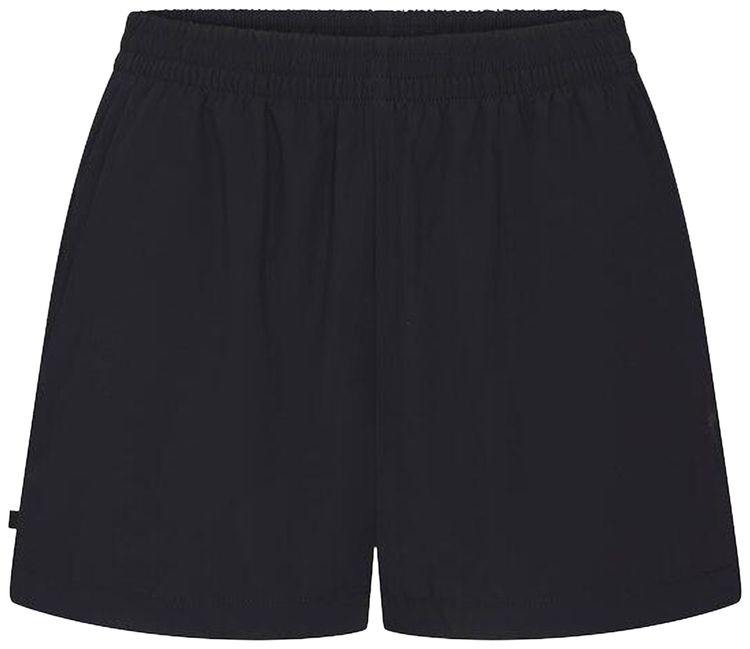 NikeSKIMS Woven Nylon 5 Track Shorts Obsidian