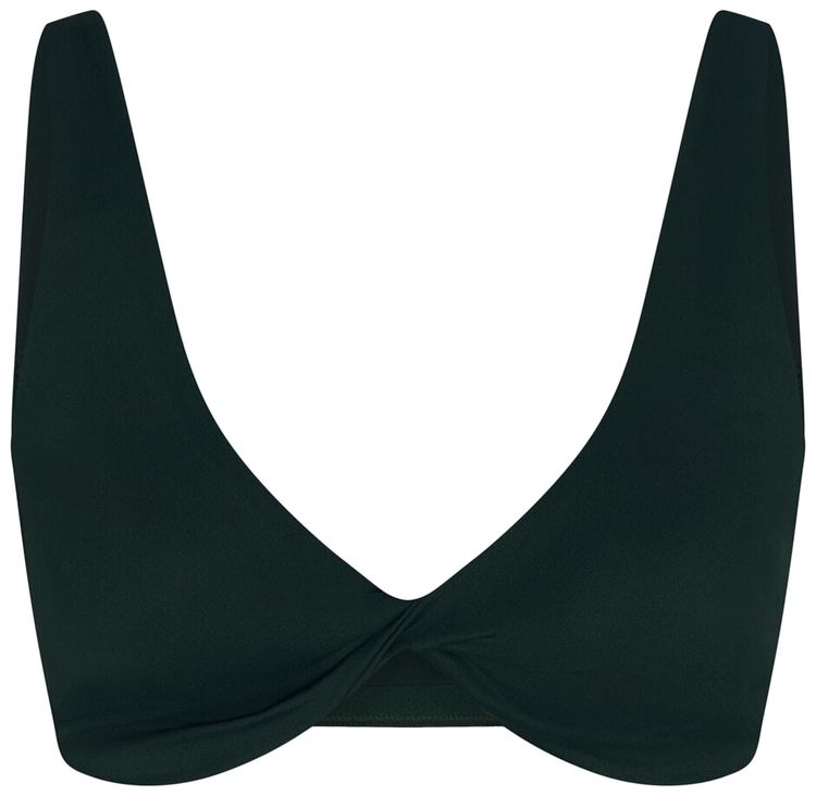 NikeSKIMS Matte Twist Front Bra Dark TealDark Teal