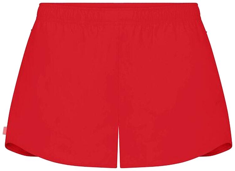 NikeSKIMS Woven Nylon 25 Runner Shorts Ruby