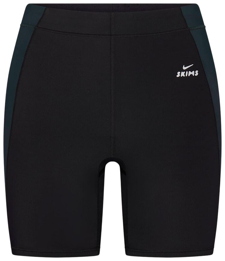 NikeSKIMS Shine High Waisted 5 Biker Shorts ObsidianDark Teal