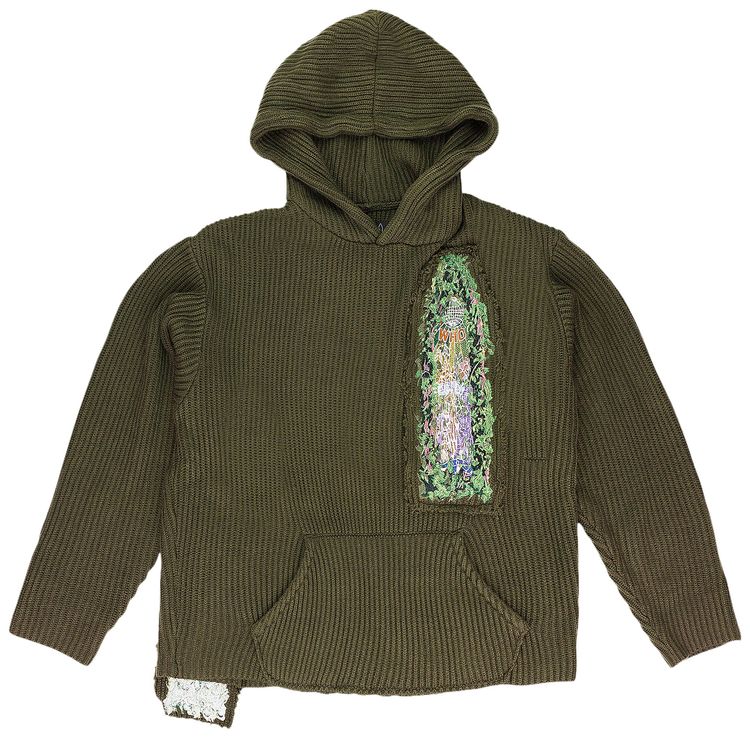 Who Decides War Cloak Hooded Sweatshirt Rust