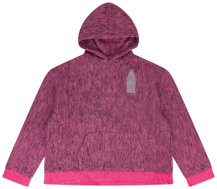 Who Decides War Pyramid Hooded Sweatshirt Red