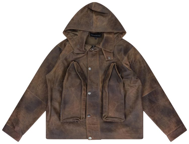 Who Decides War Classic Leather Jacket Green