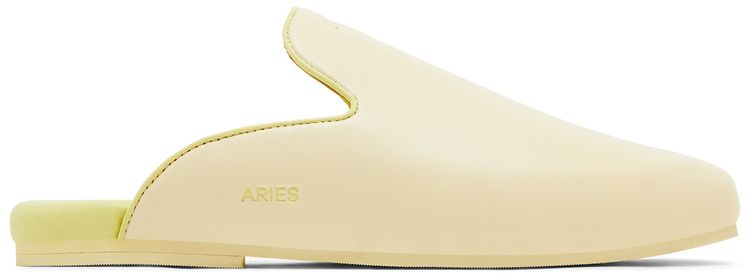 GOAT Horoscope Aries Mule Creamy IvoryMint Yellow