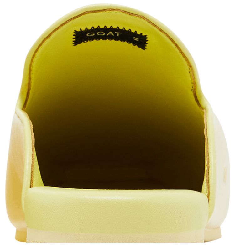 GOAT Horoscope Aries Mule Creamy IvoryMint Yellow