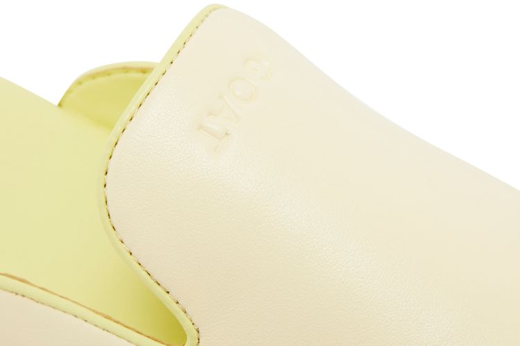 GOAT Horoscope Aries Mule Creamy IvoryMint Yellow