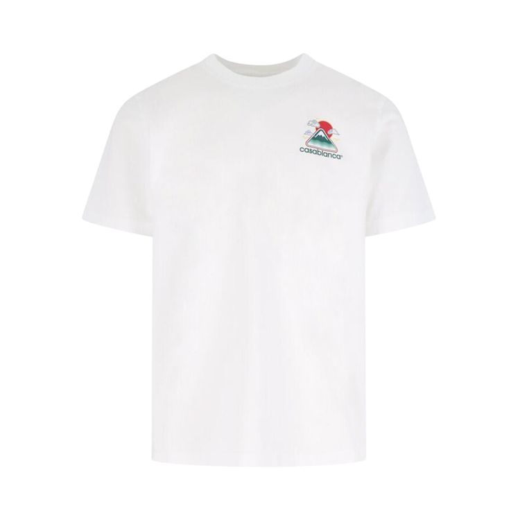 Casablanca Montagne Ondulee T Shirt White