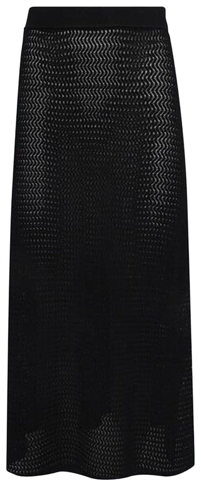 Victoria Beckham Midi Skirt Black