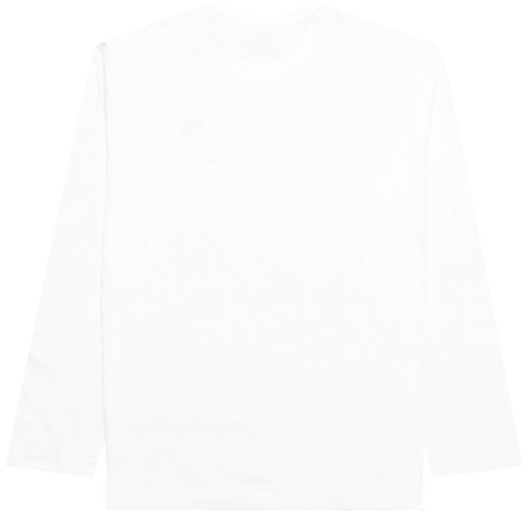 Comme des Garcons Play Small Heart Short Sleeve Shirt Stripe Blue