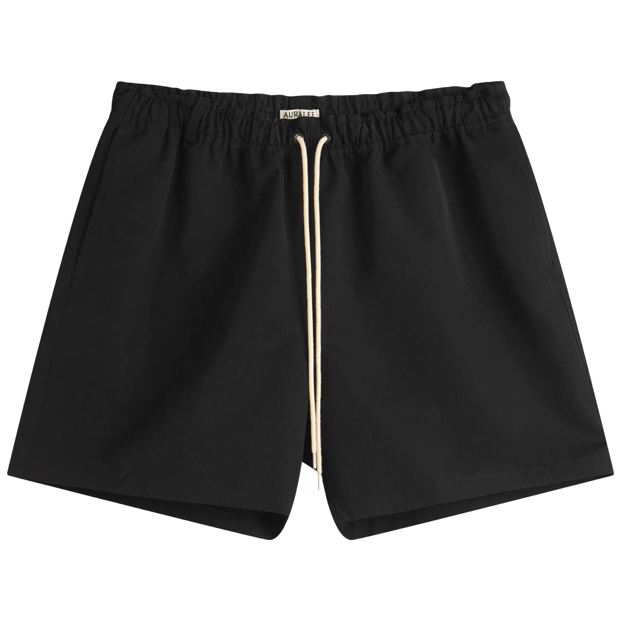 AURALEE　WOOL MAX CANVAS SHORTS　ショートパンツ Auralee Wool Max Canvas Shorts Black – Très Bien