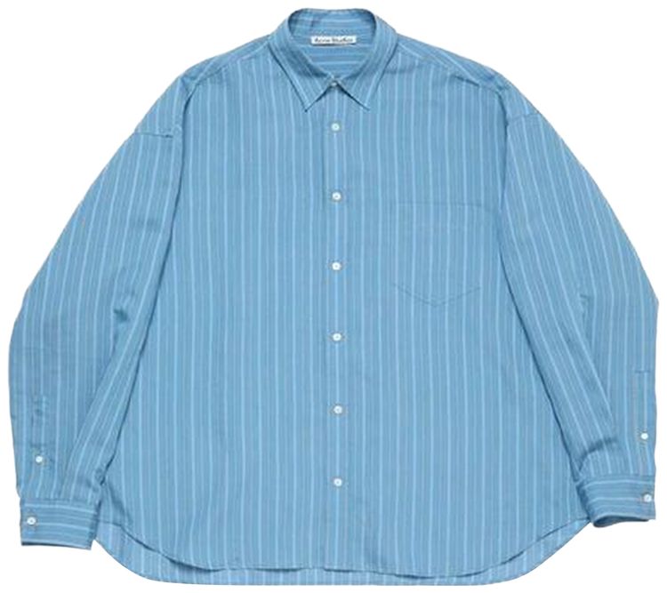 Acne Studios Button Up Shirt Blue