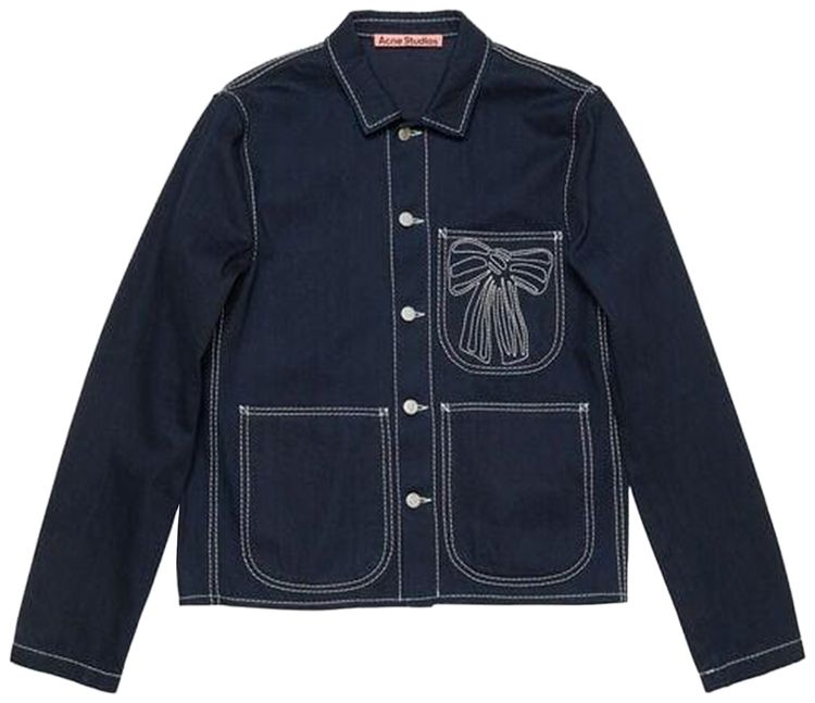 Acne Studios Denim Jacket Indigo Blue