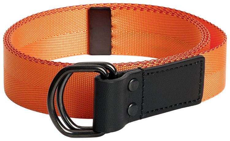 Comme des Garcons Homme Logo Belt Orange