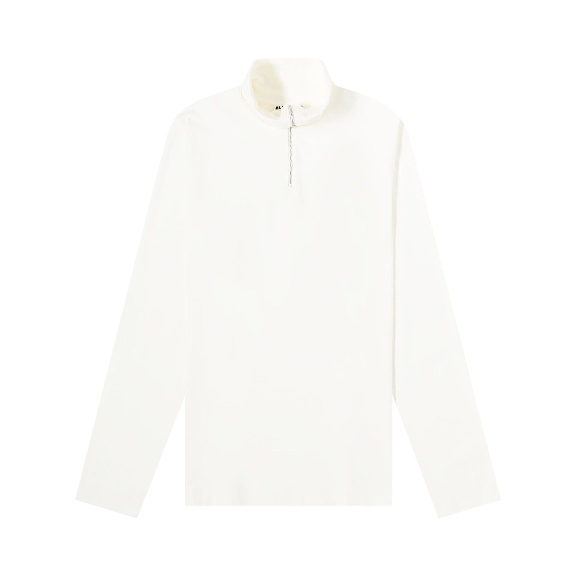 Buy Jil Sander+ Stretch Cotton Jersey Half Zip Long-Sleeve T-Shirt