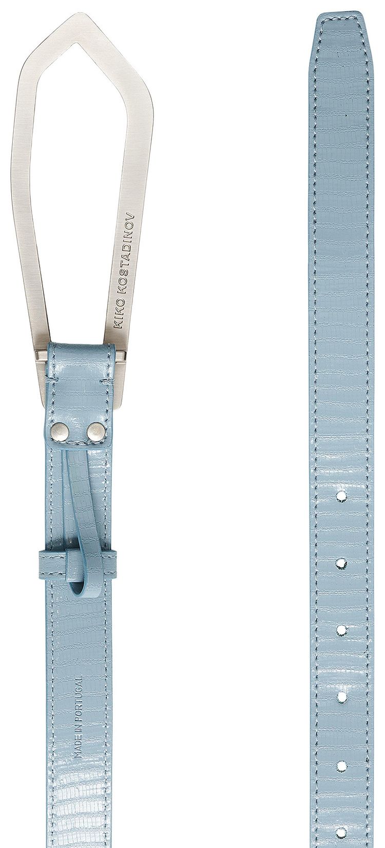 Kiko Kostadinov Margutta Belt Grey Blue