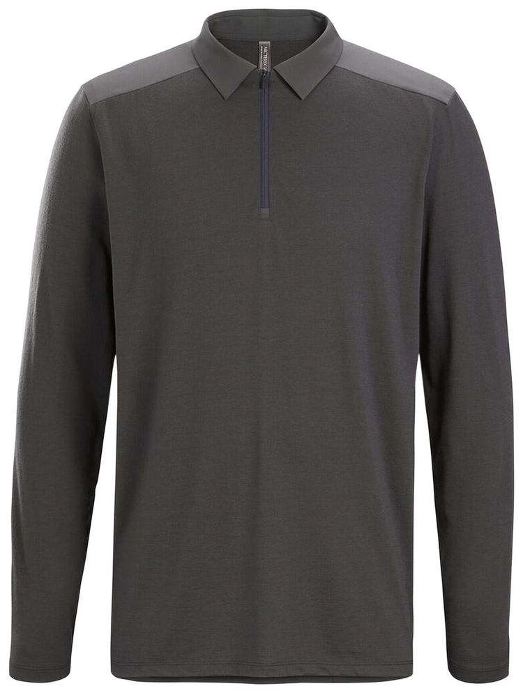 Arcteryx Veilance Frame Long Sleeve Polo Penumbra