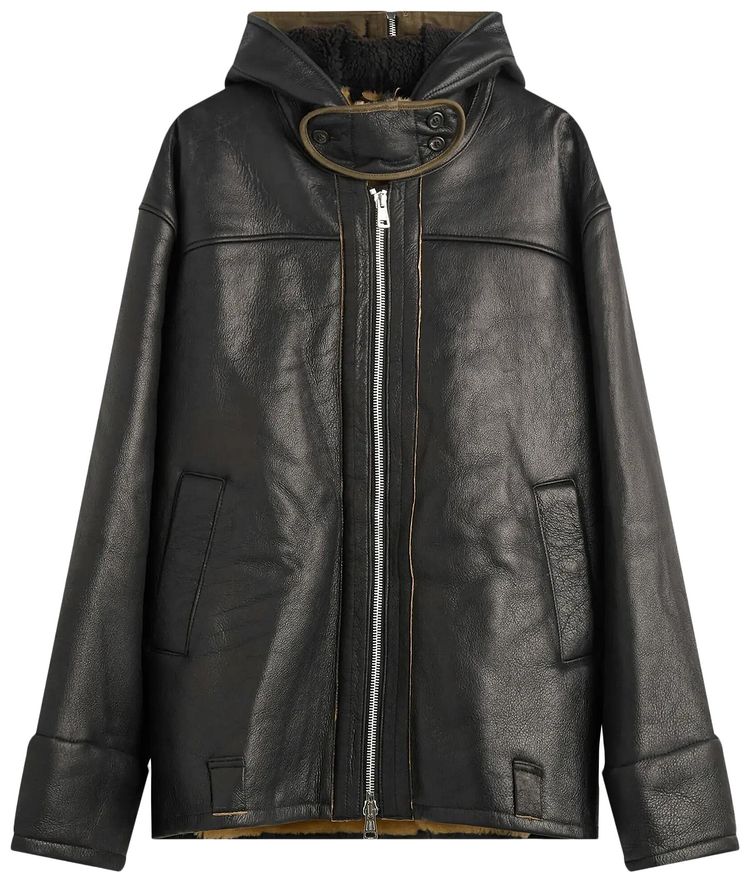 Our Legacy Blizzard Jacket Natural Aviator Shearling