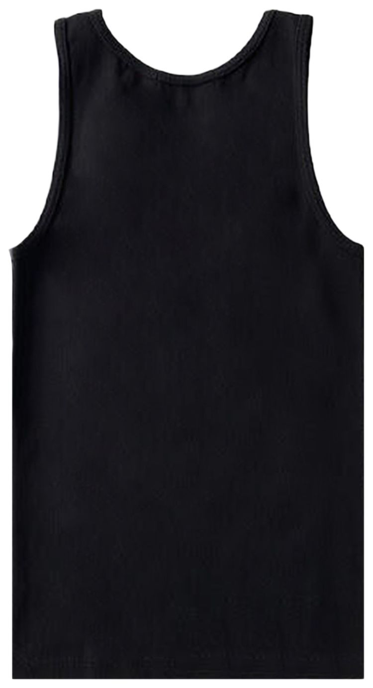 Comme des Garcons x Junya Watanabe Man Cotton Nylon Rib Knit Black