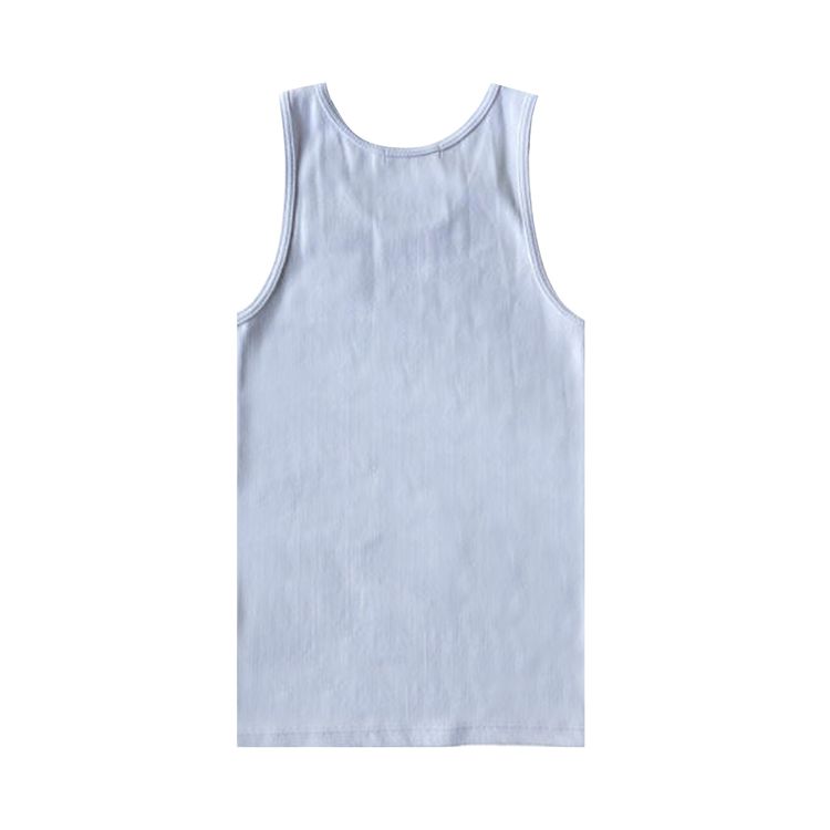 Comme des Garcons x Junya Watanabe Man Cotton Nylon Rib Knit White