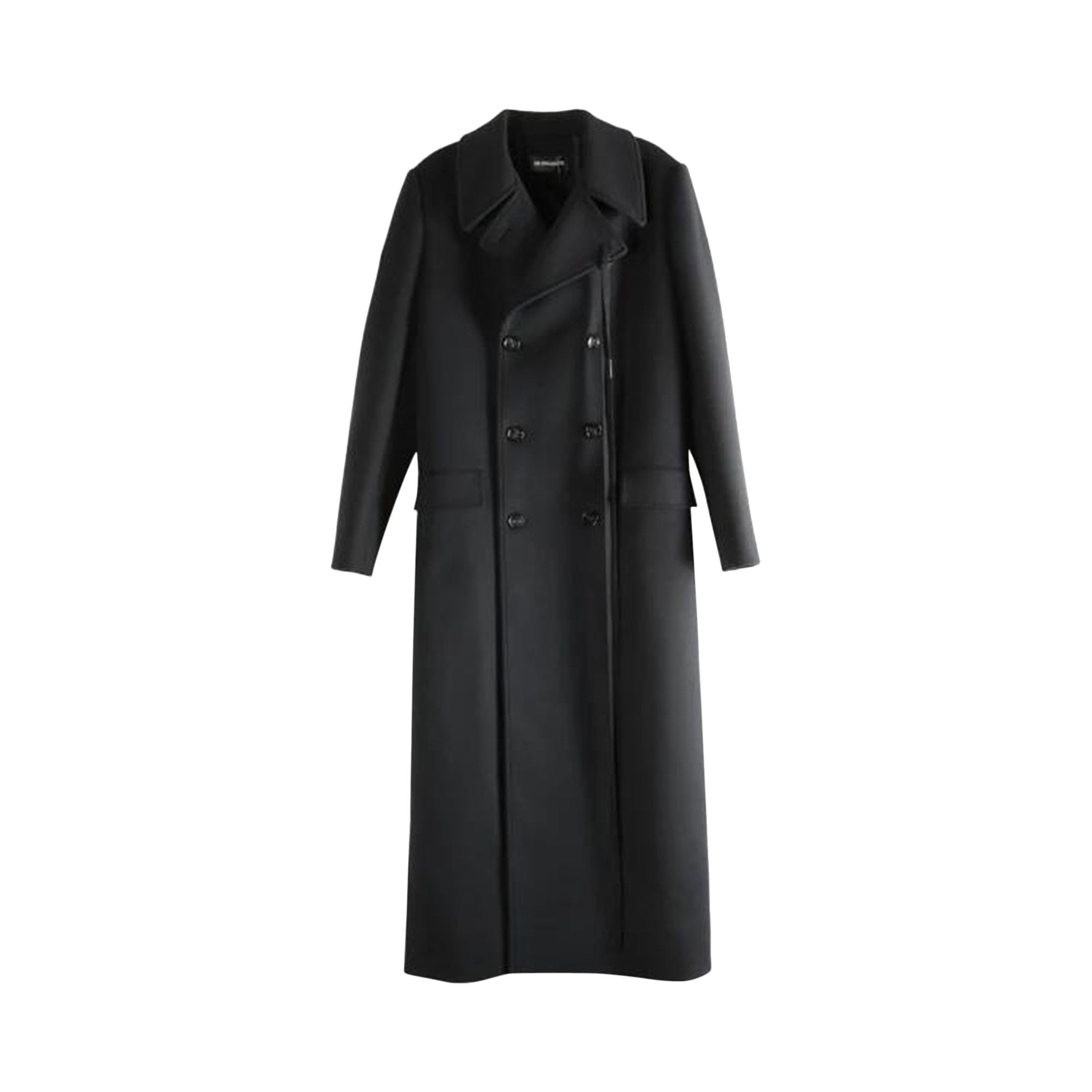 Buy Ann Demeulemeester Agniet Long Fitted Double Breasted Coat