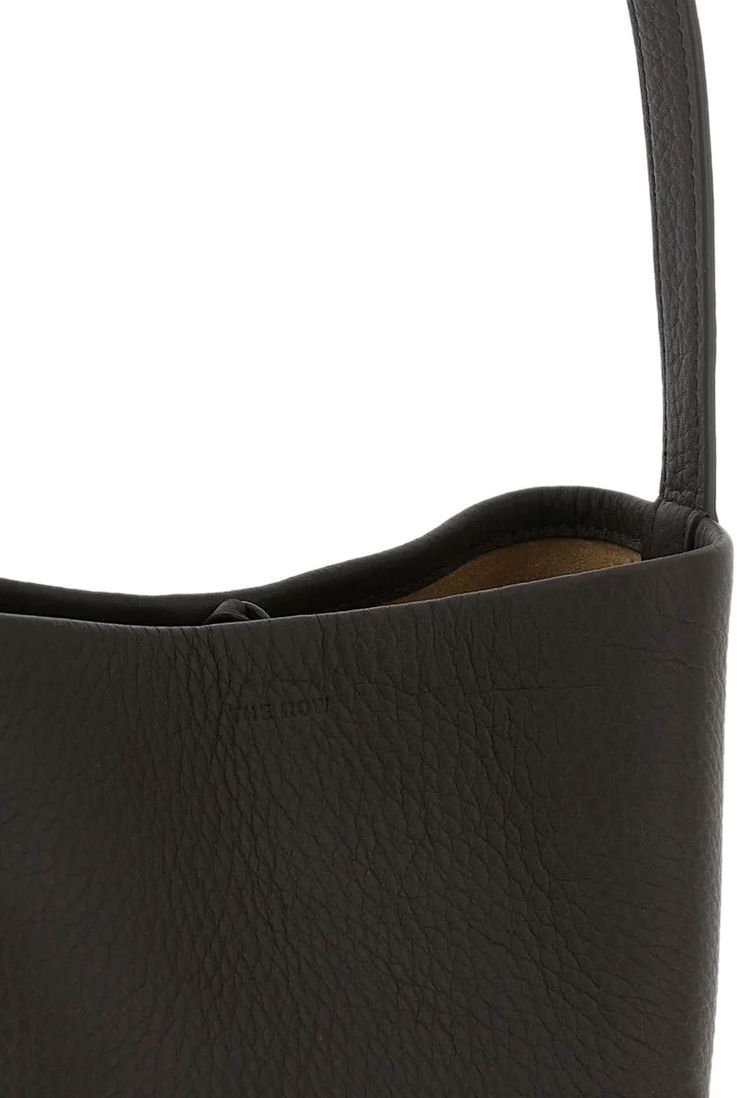 The Row Small NS Park Tote Deep Brown
