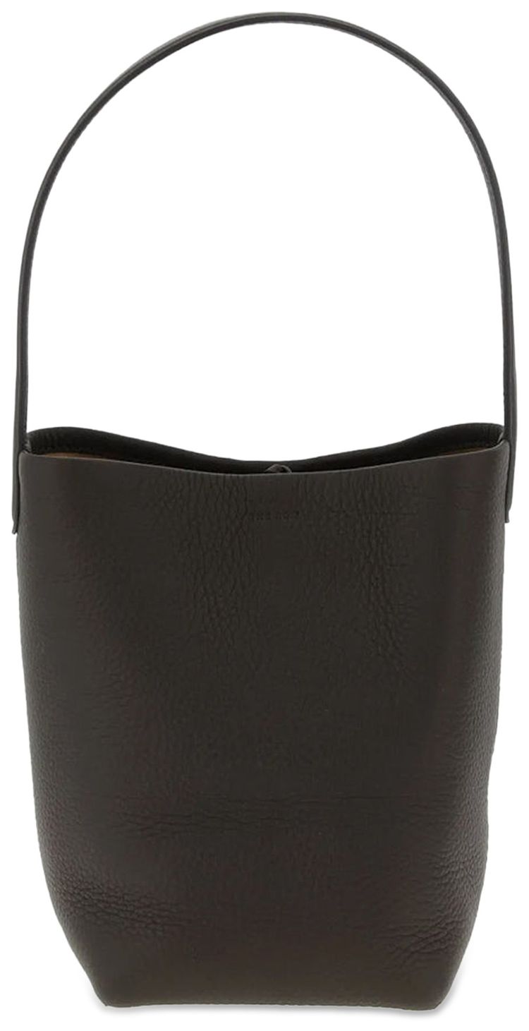 The Row Small NS Park Tote Deep Brown