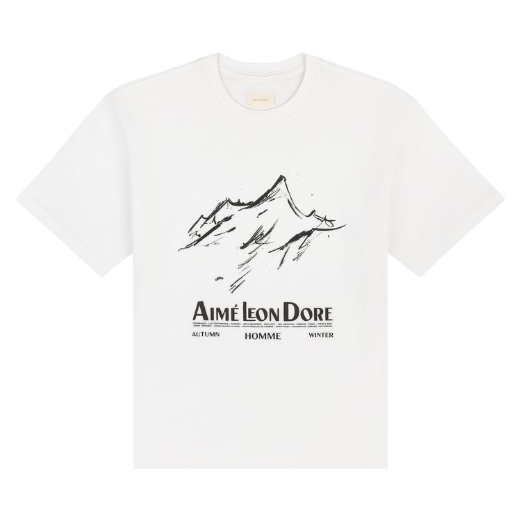 Aime Leon Dore Summit Tee Bright White