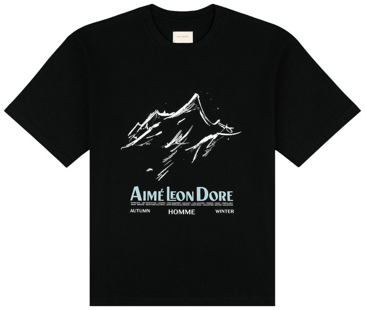 Aime Leon Dore Summit Tee Jet Black