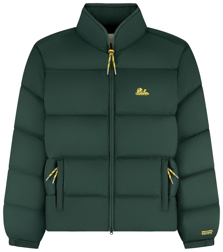 Aime Leon Dore Windstopper Unisphere Down Puffer By GORE TEX Labs Jungle Green