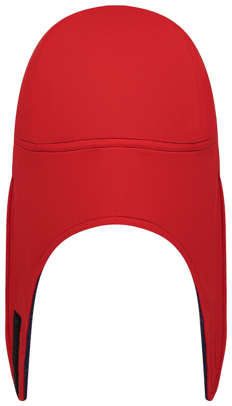 Aime Leon Dore Fleece Lined Earflap Hat Equestrian Red