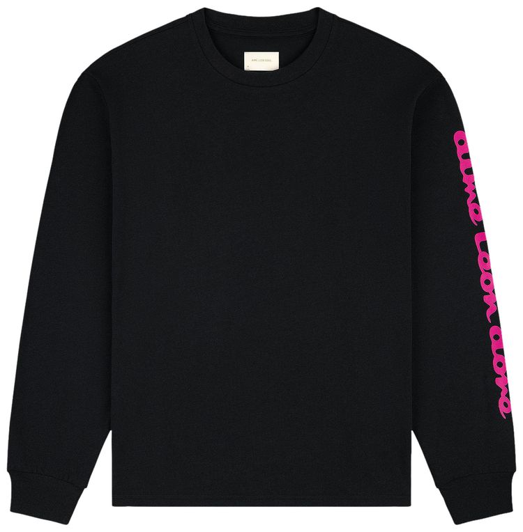 Aime Leon Dore Long Sleeve Alpine Ski Tee Jet Black