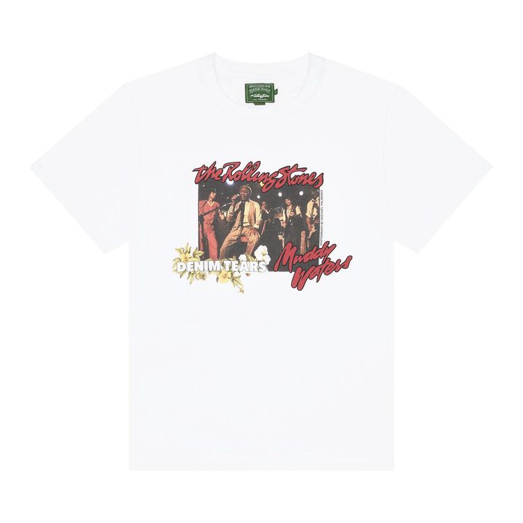 Denim Tears Muddy Waters Tee White