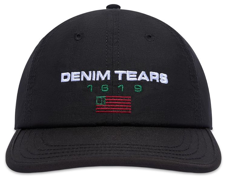 Denim Tears 1619 Cap Black