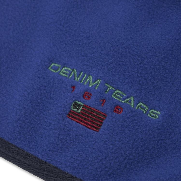 Denim Tears Polar Fleece Beanie Royal Blue