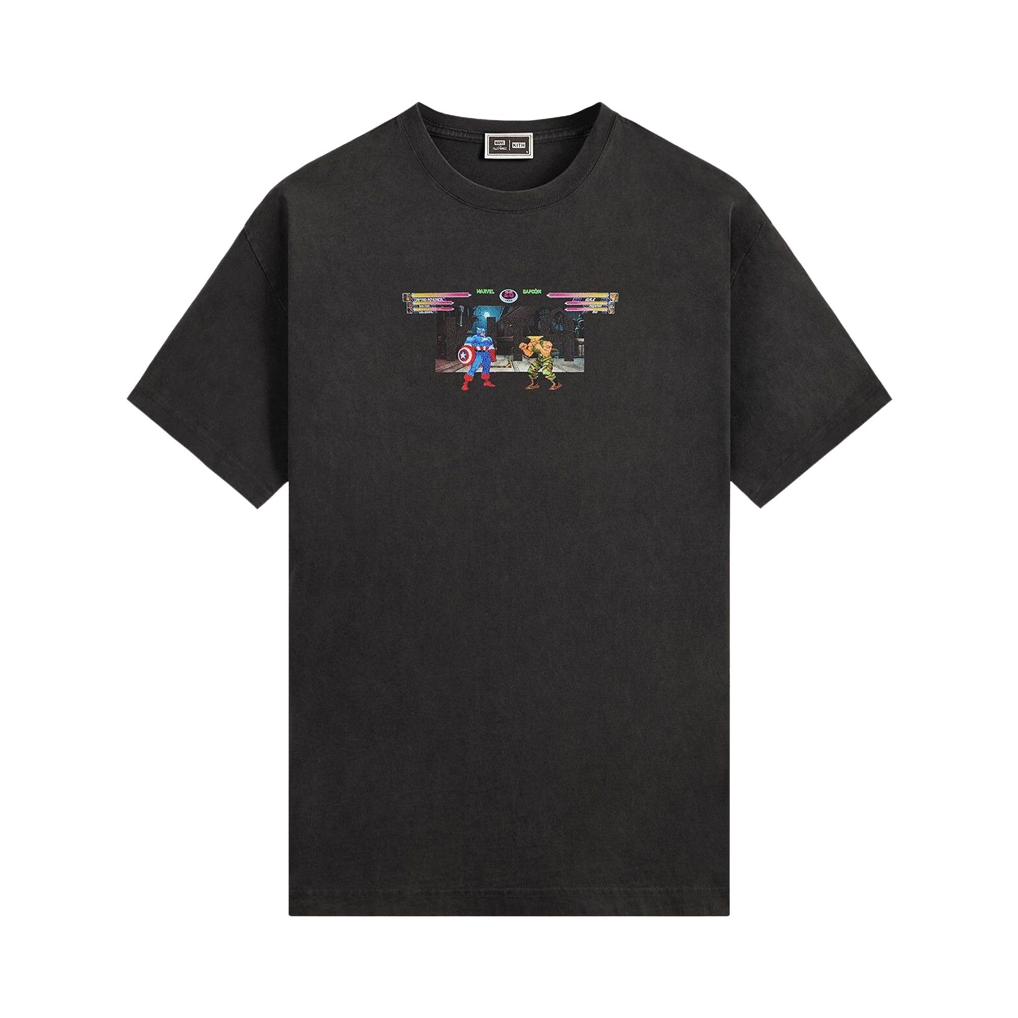 Buy Kith x Marvel vs. Capcom Industrial Vintage Tee 'Black