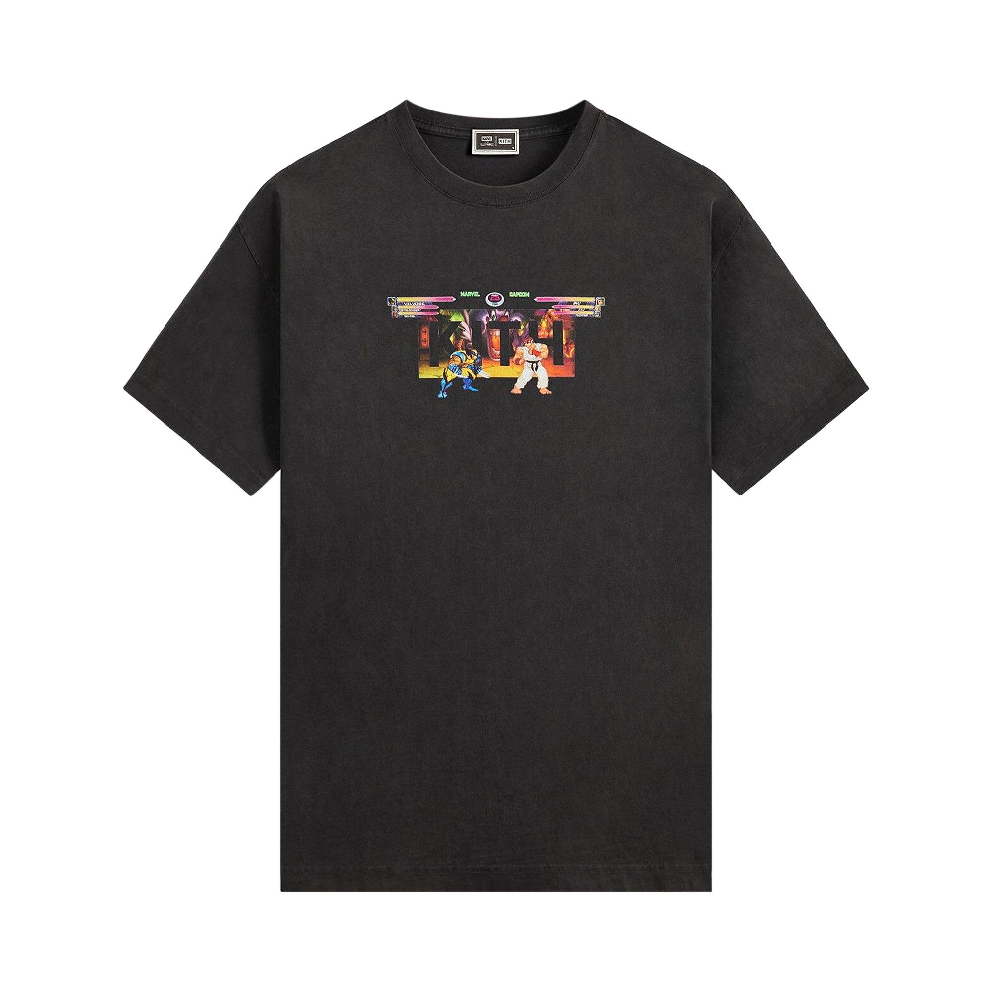Buy Kith x Marvel vs. Capcom Circus Vintage Tee 'Black