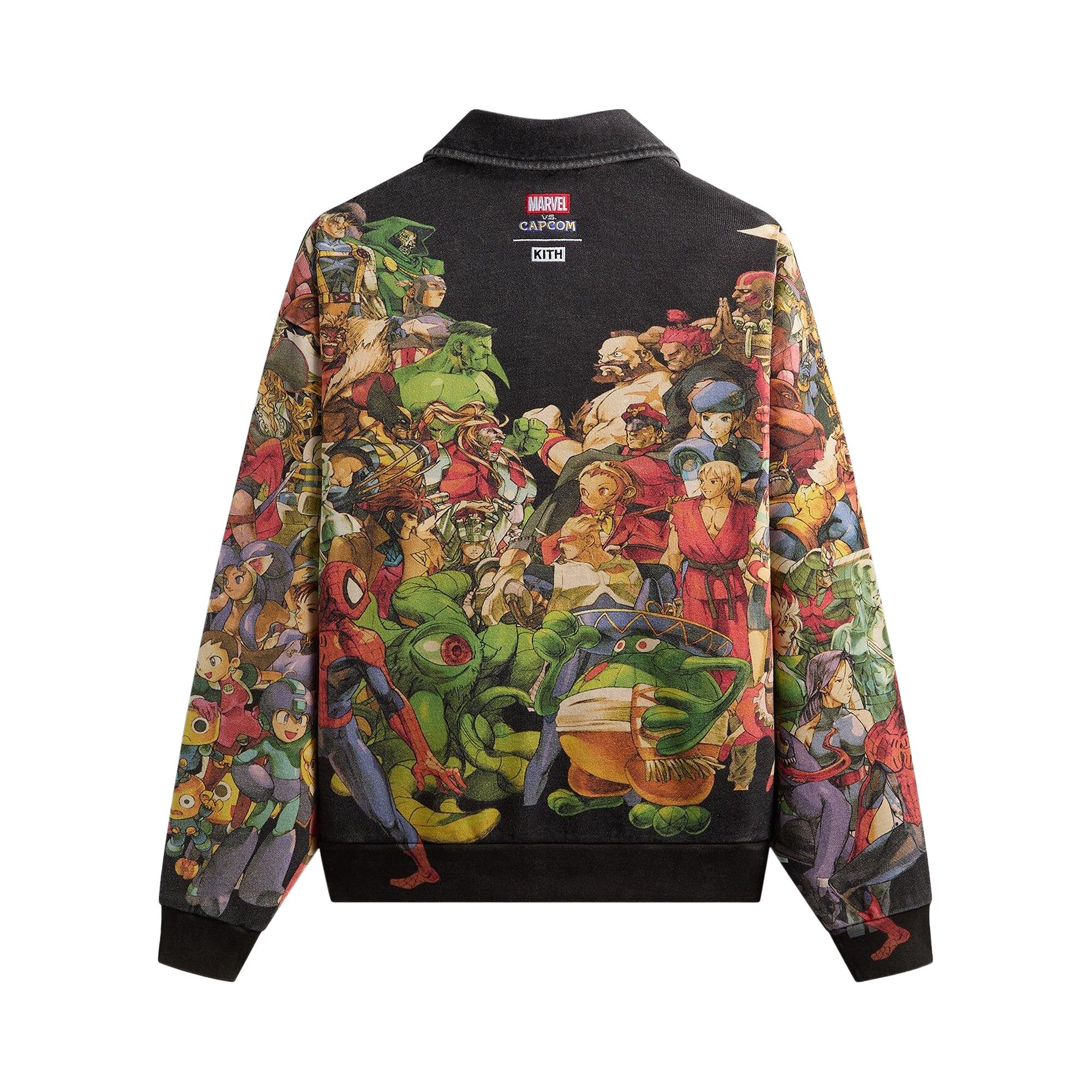 Buy Kith x Marvel vs. Capcom Age Of Heroes Nelson Fleece Rugby Buy Kith x Marvel vs. Capcom Age Of Heroes Nelson Fleece Rugby