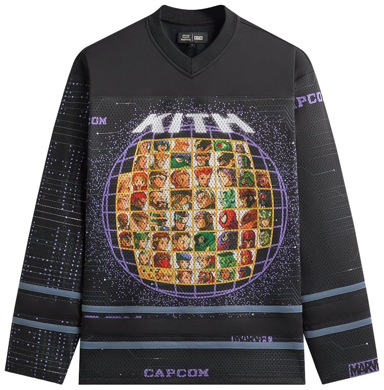 Kith x Marvel vs Capcom Character Select Malik Jersey Black
