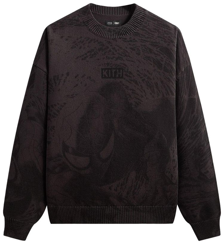 Kith x Marvel Spiderman Crewneck Sweater Carbon