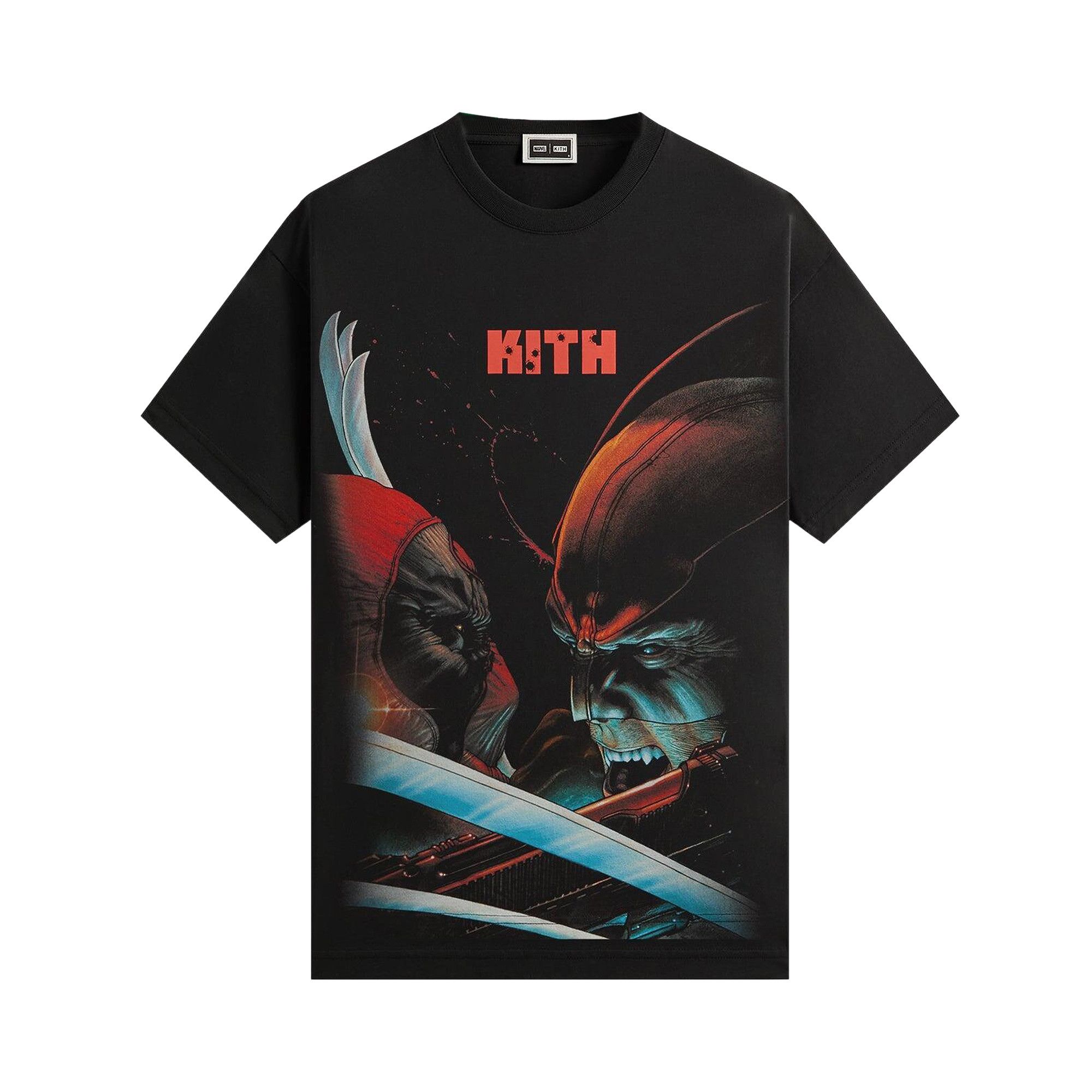 Buy Kith x Marvel Deadpool Vintage Tee 'Black' - KHM034324 001 | GOAT