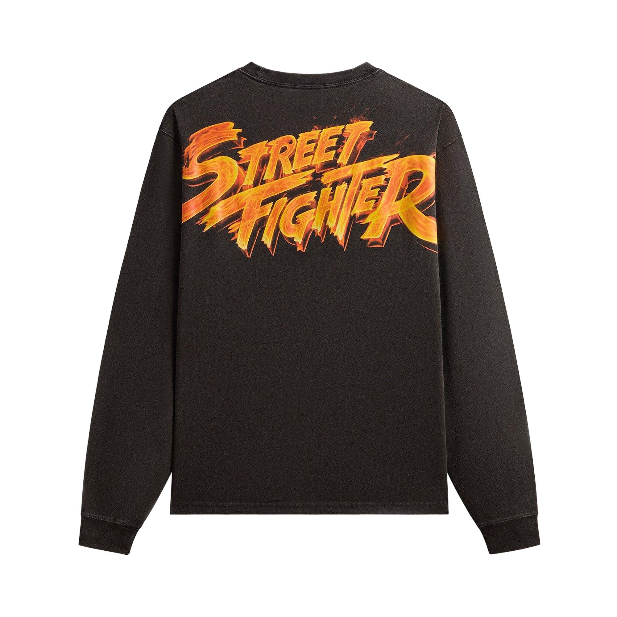 Buy Kith x Capcom Street Fighter Flame Vintage Long-Sleeve Tee