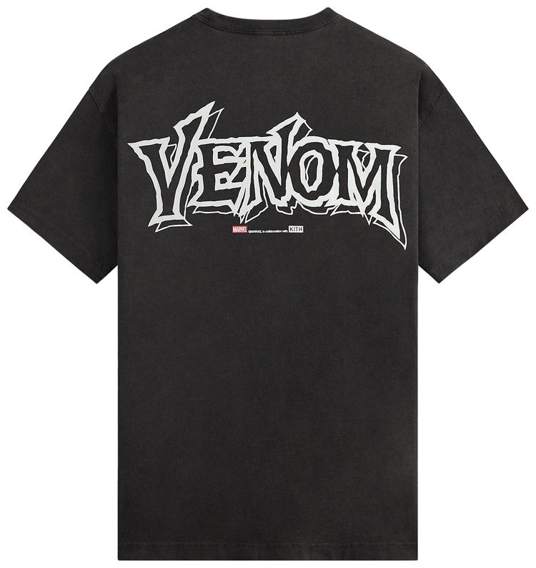 Kith x Marvel Venom Vintage Tee Black