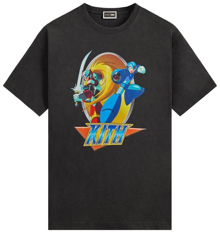 Kith x Capcom Mega Man Vintage Tee Black