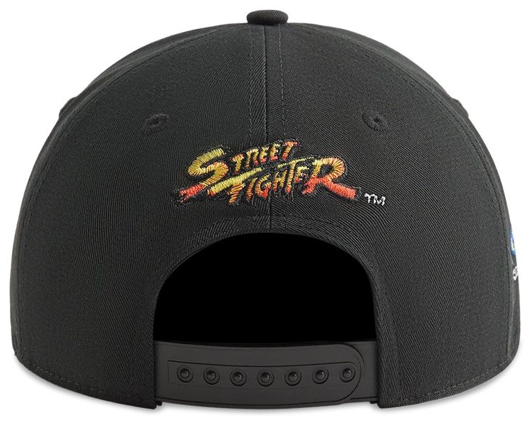 Kith x Capcom For NEW ERA Street Fighter Bay Low Pinch Crown Snapback Black