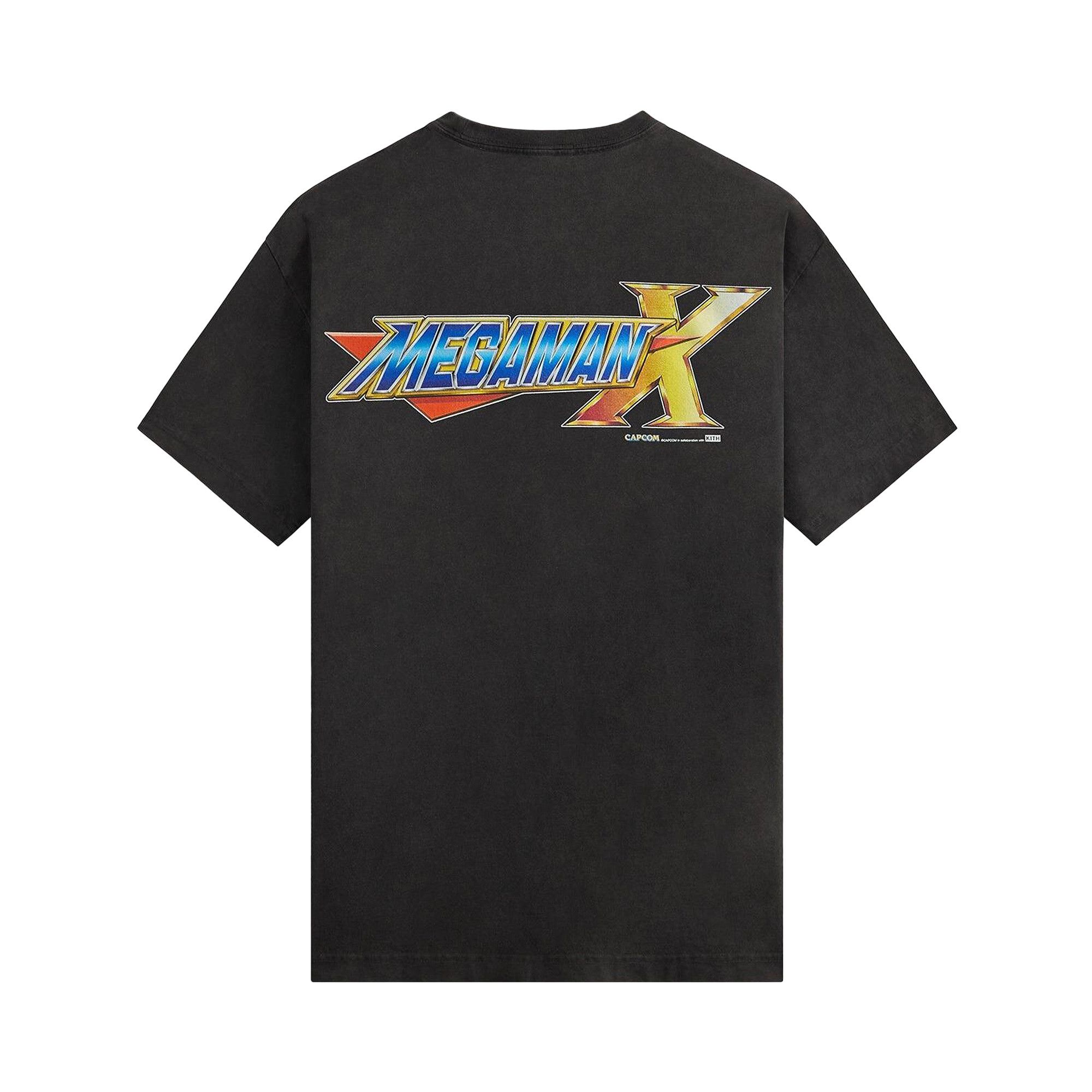 Buy Kith x Capcom Mega Man Vintage Tee 'Black' - KHM034319 001 | GOAT