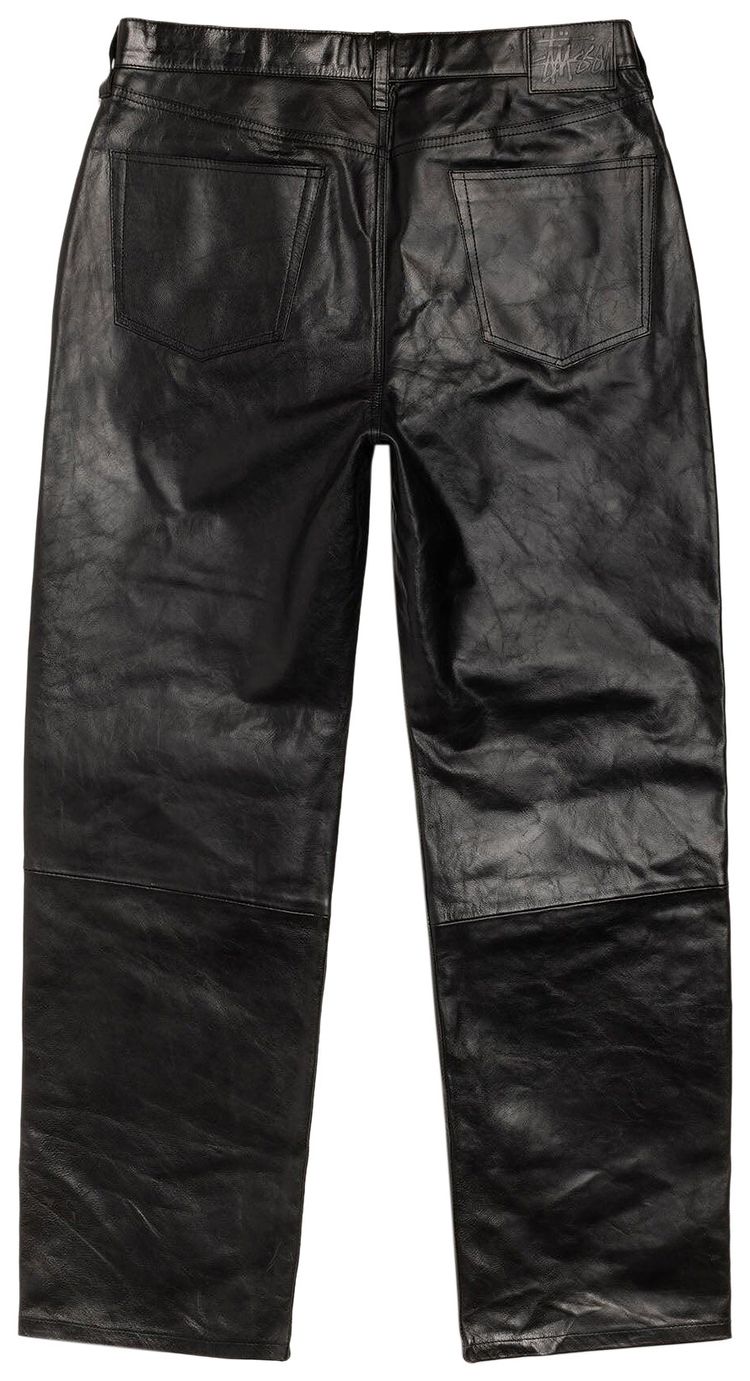 Stussy New Classic Pant Leather Black